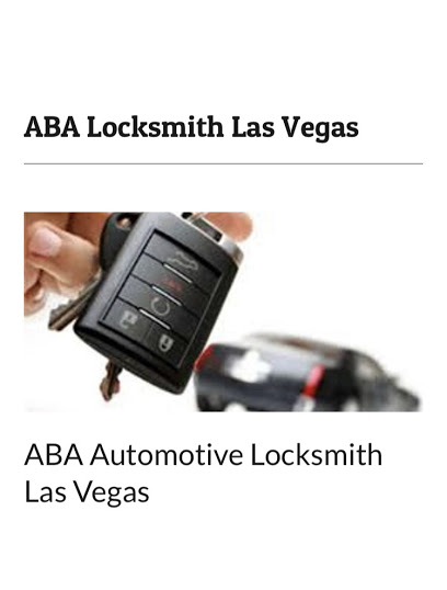 ABA Locksmith Las Vegas